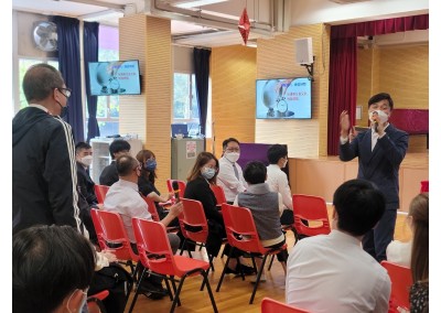與「荃灣商會學校」合辦 「校園調解教師工作坊」 ( 2023年2月24日 )
